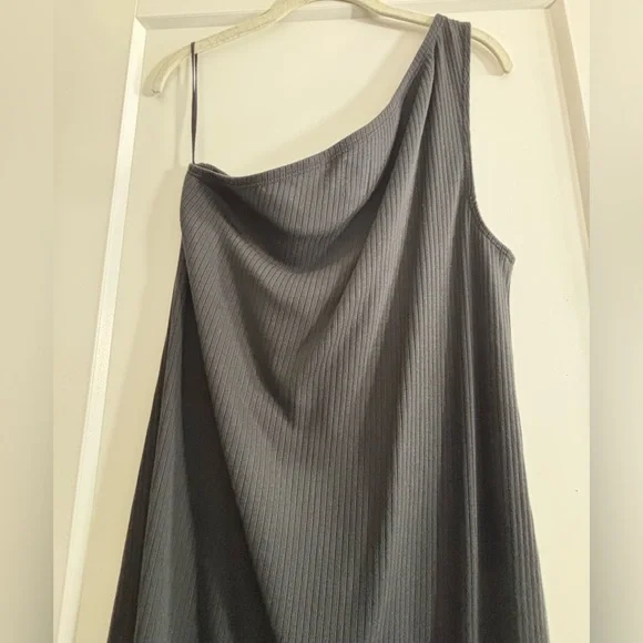 Gap One Shoulder Ribbed Dress - Picture 2 of 5